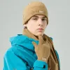 3Pcs Unisex Solid Color Polar Fleece Hat Scarf Gloves Set sold by FloralTrip