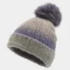 3Pcs Unisex Colorful Tie-Dyed Fur Ball Knitted Hat Scarf Gloves Set sold by FloralTrip