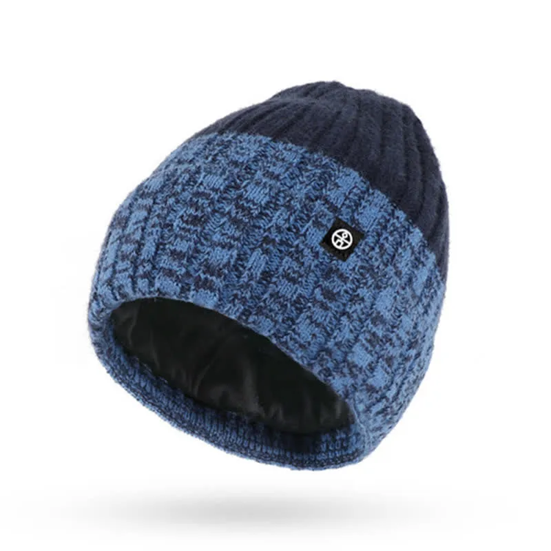 3Pcs Unisex Gradient Color Matching Hat Neck Warmer Gloves Set sold by FloralTrip product image thumbnail 4