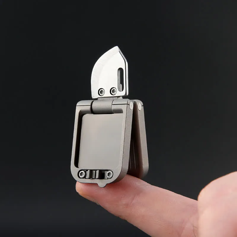 Suitcase Shape Unboxing EDC-Tool Hidden Knife Keychain sold by FloralTrip product image thumbnail 4