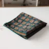 Men's Elagant Retro Flower Pattern Pocket Square sold by FloralTrip