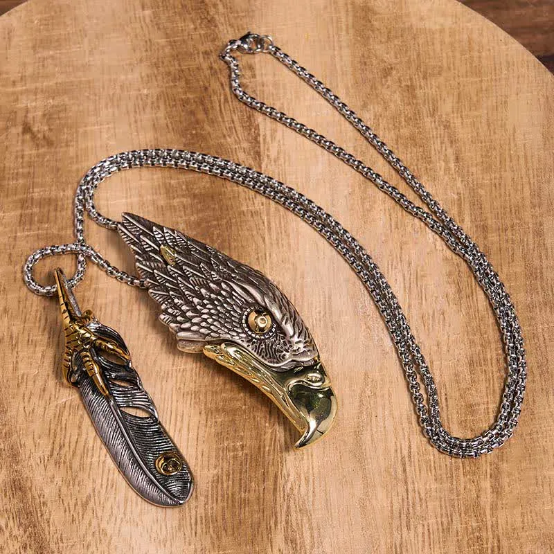 Eagle DIY Hidden Knife Belt Buckle Lighter Eagle Hidden Pendant Bundle Set sold by FloralTrip product image thumbnail 5