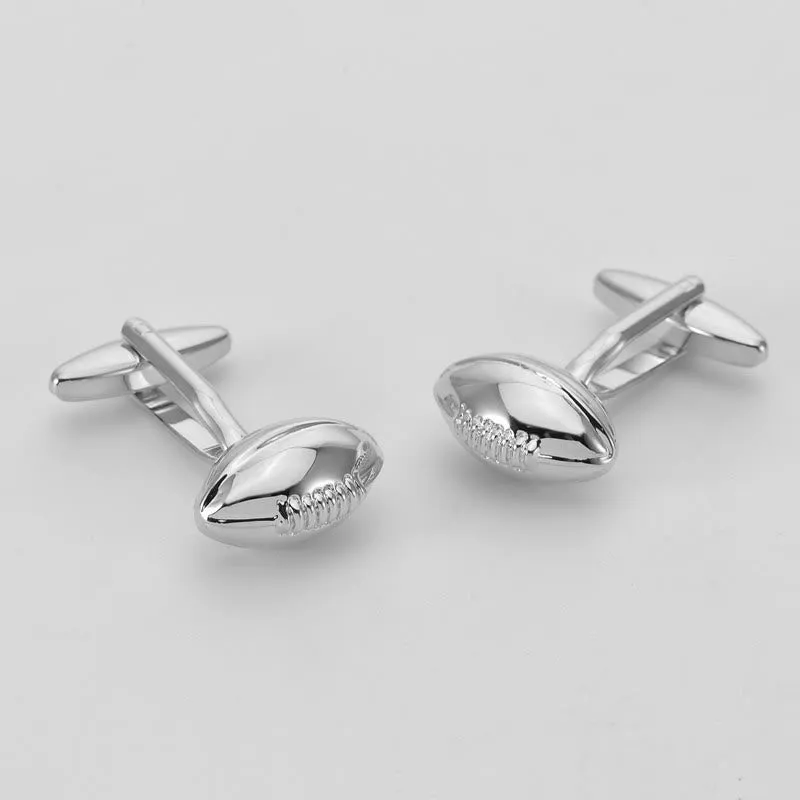 Men's 1 Pair Rugby Time Button Covers Set Cufflinks sold by FloralTrip product image thumbnail 2