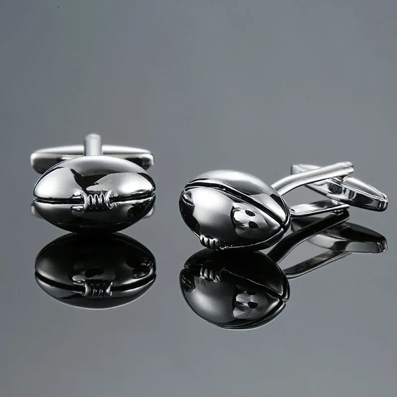 Men's 1 Pair Rugby Time Button Covers Set Cufflinks sold by FloralTrip product image thumbnail 4