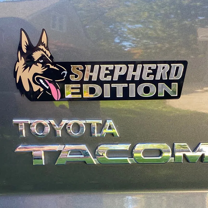Acrylic Dog Edition For Dog Lovers Car Badge sold by FloralTrip product image thumbnail 3