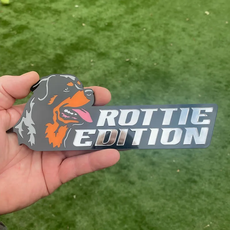 Acrylic Dog Edition For Dog Lovers Car Badge sold by FloralTrip product image thumbnail 5