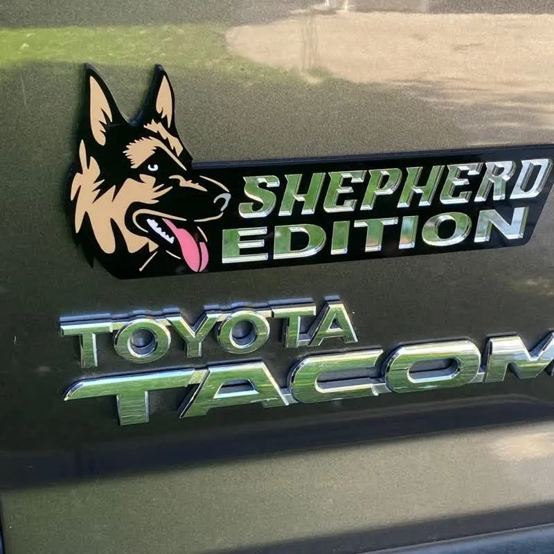 Acrylic Dog Edition For Dog Lovers Car Badge sold by FloralTrip product image thumbnail 2