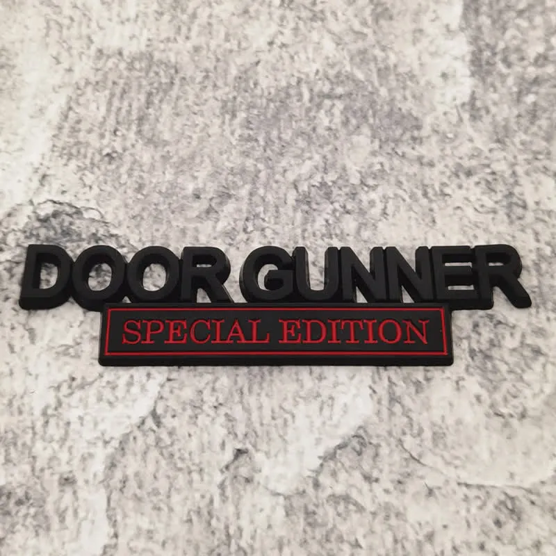 DOOR GUNNER SPECIAL EDITION Metal Sticker Car Badge sold by FloralTrip product image thumbnail 4