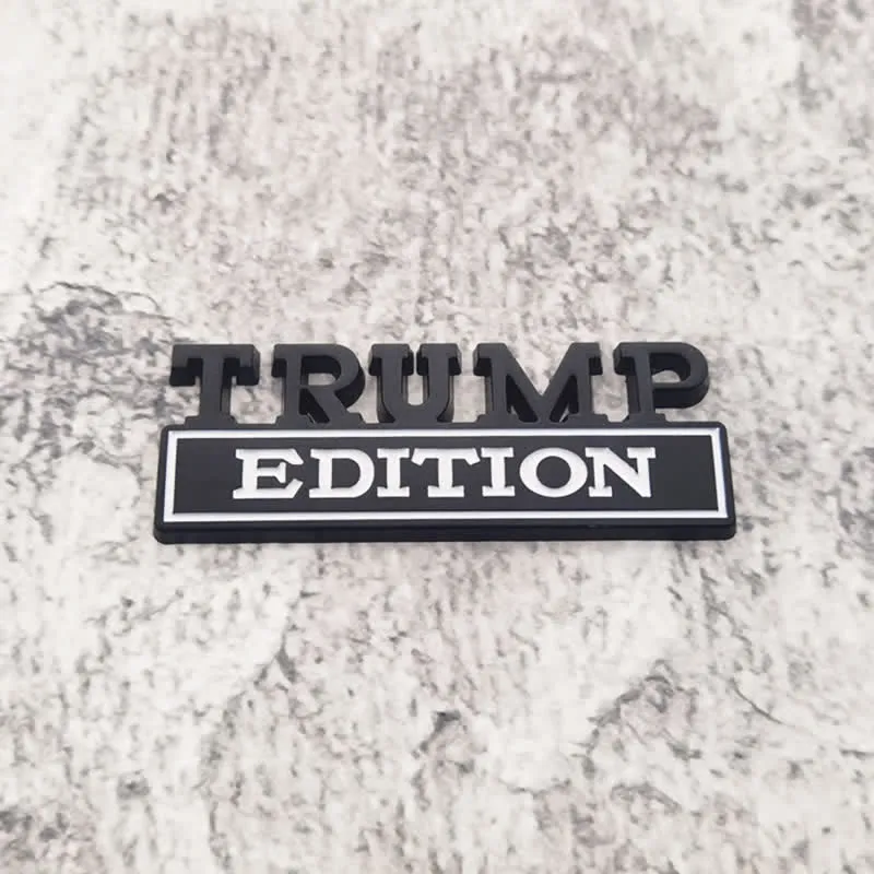 TRUMP EDITION Metal Sticker Car Badge sold by FloralTrip product image thumbnail 2