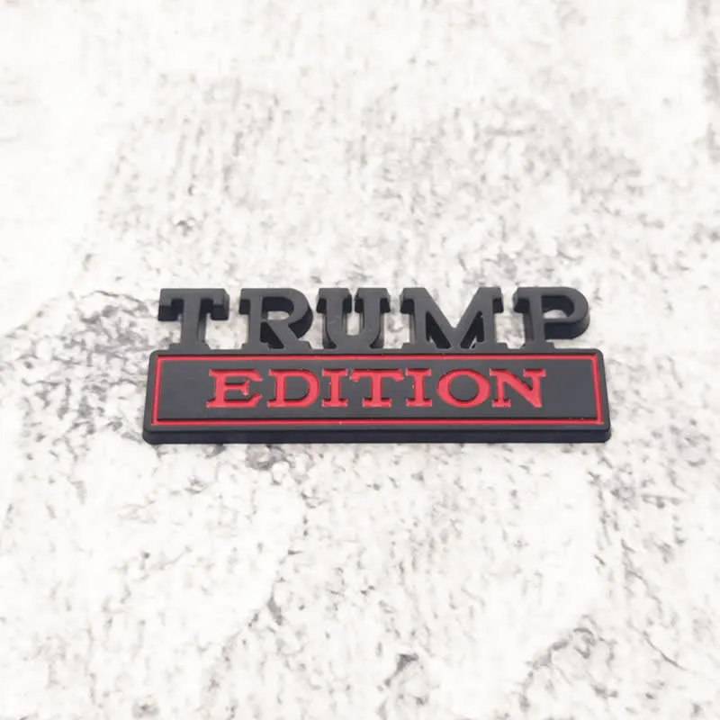 TRUMP EDITION Metal Sticker Car Badge sold by FloralTrip product image thumbnail 4