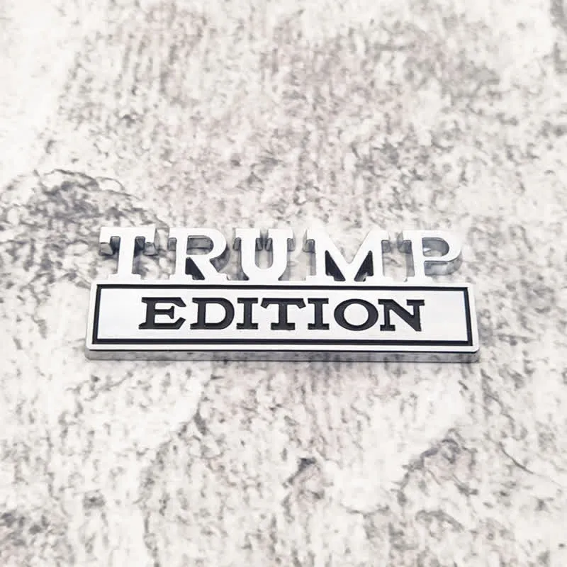 TRUMP EDITION Metal Sticker Car Badge sold by FloralTrip product image thumbnail 5