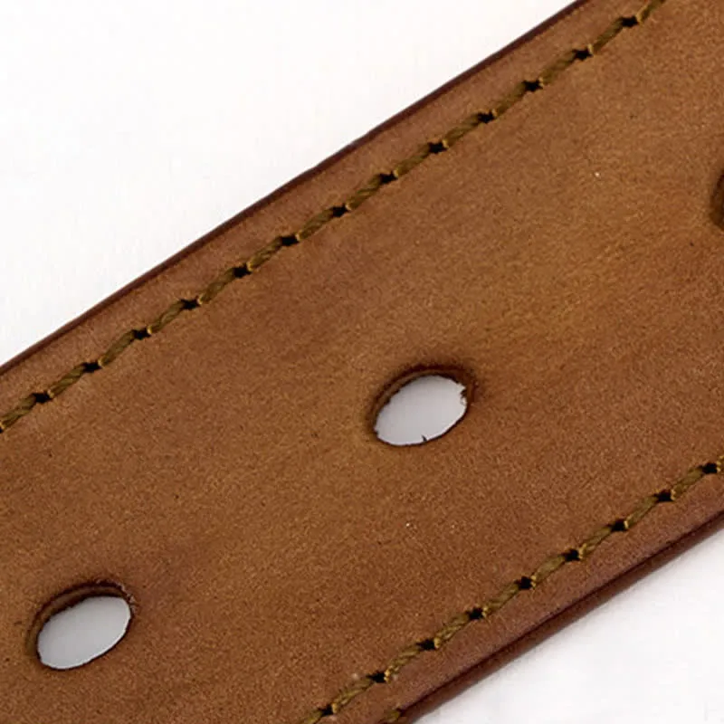 Men's Simple Capable Sewing Detailed Leather Belt sold by FloralTrip product image thumbnail 5
