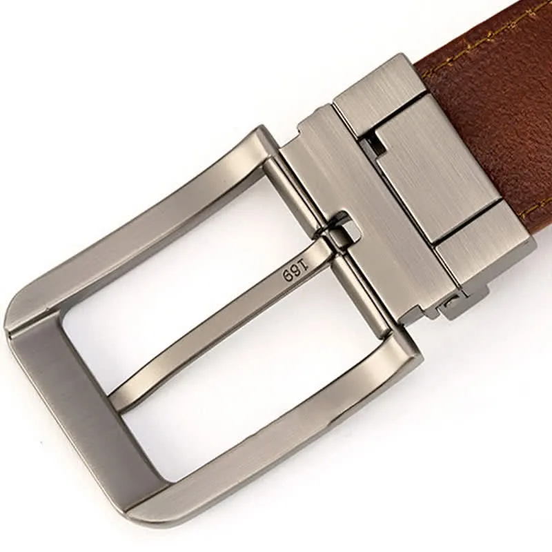 Men's Simple Capable Sewing Detailed Leather Belt sold by FloralTrip product image thumbnail 3