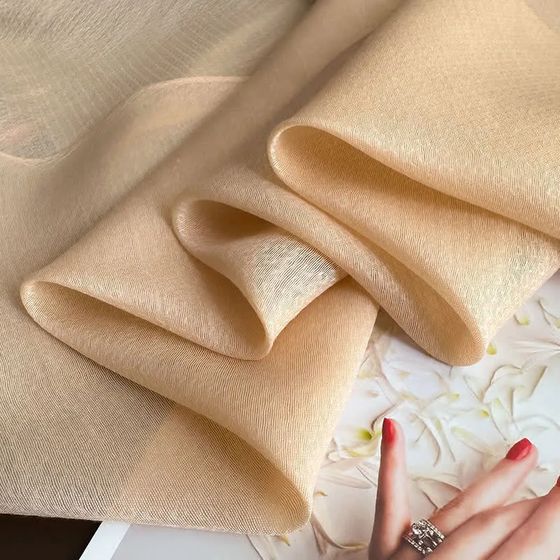 Nail Bead Birchapple Floral Embroidery Thin Scarf sold by FloralTrip product image thumbnail 3