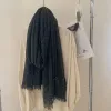 Sequins Dirty Dyed Shawls Solid Color Thin Scarf sold by FloralTrip