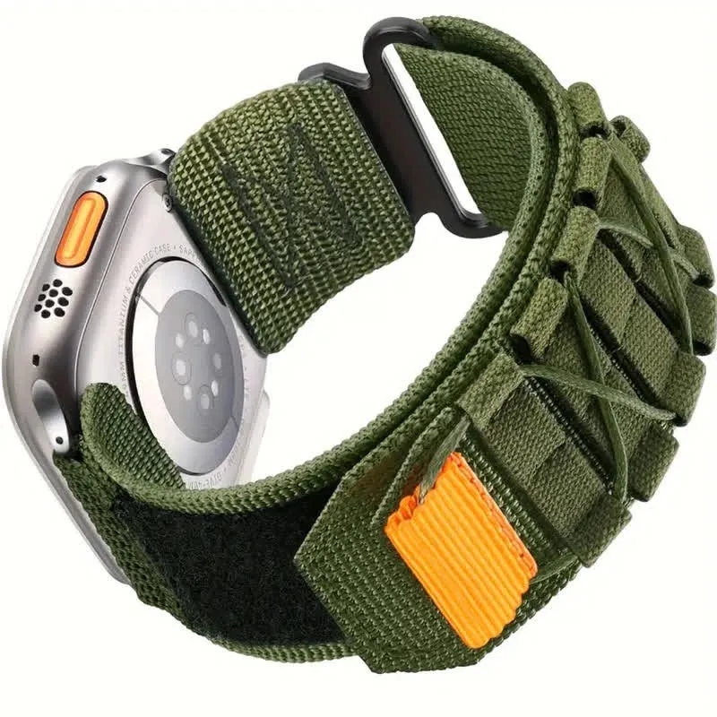 Outdoor Velcro Tactical Single-Loop Nylon Velcro Watch Band sold by FloralTrip