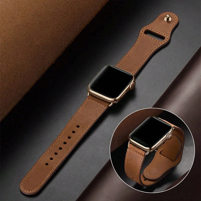Timeless Elegant Accrssories Leather Watch Band sold by FloralTrip