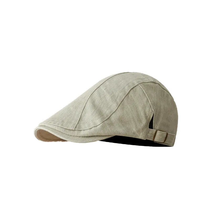 Fashion Denim Newsboy Flat Cap Beret Cap sold by FloralTrip