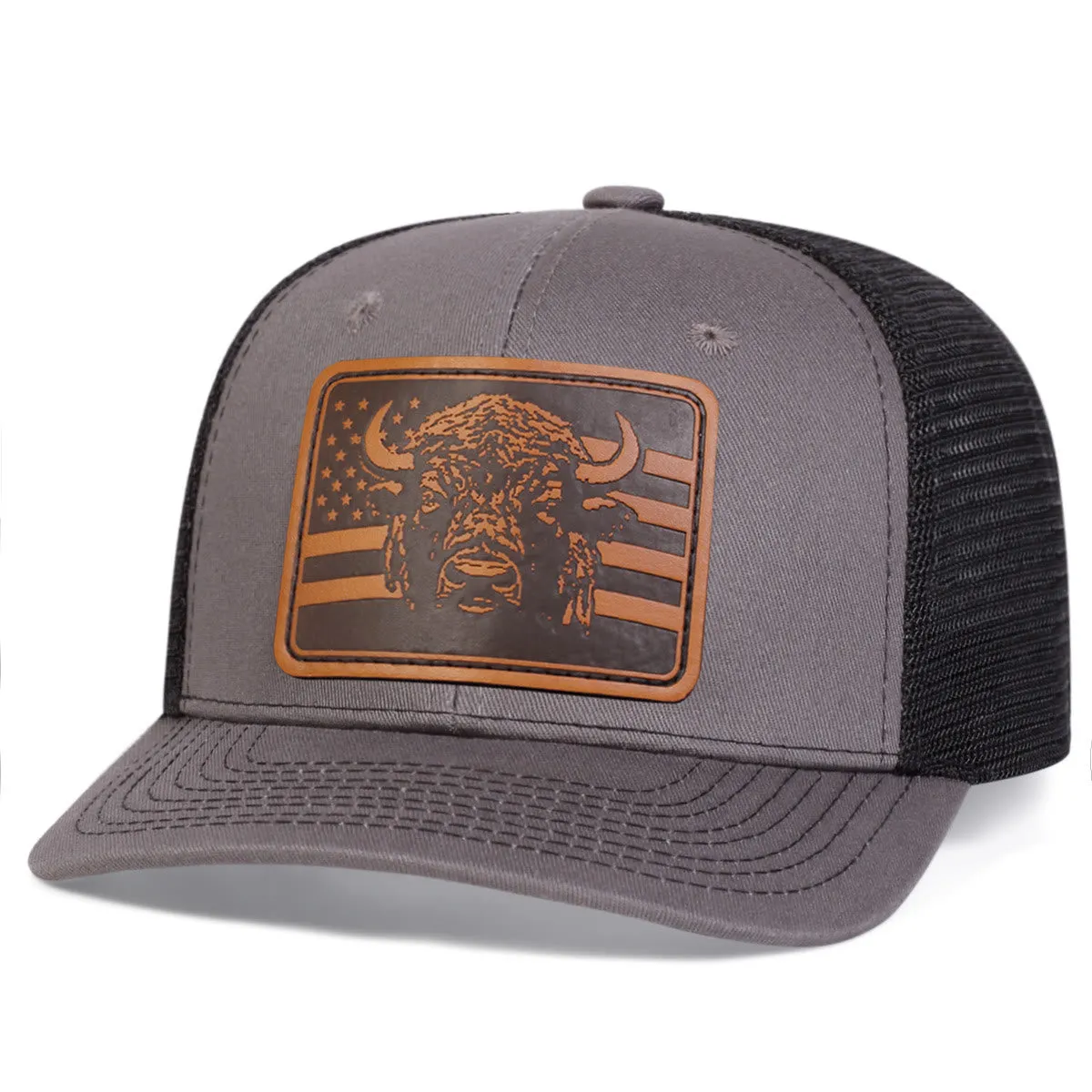Bull's Head Flag Adjustable Trucker Hat sold by FloralTrip product image thumbnail 5