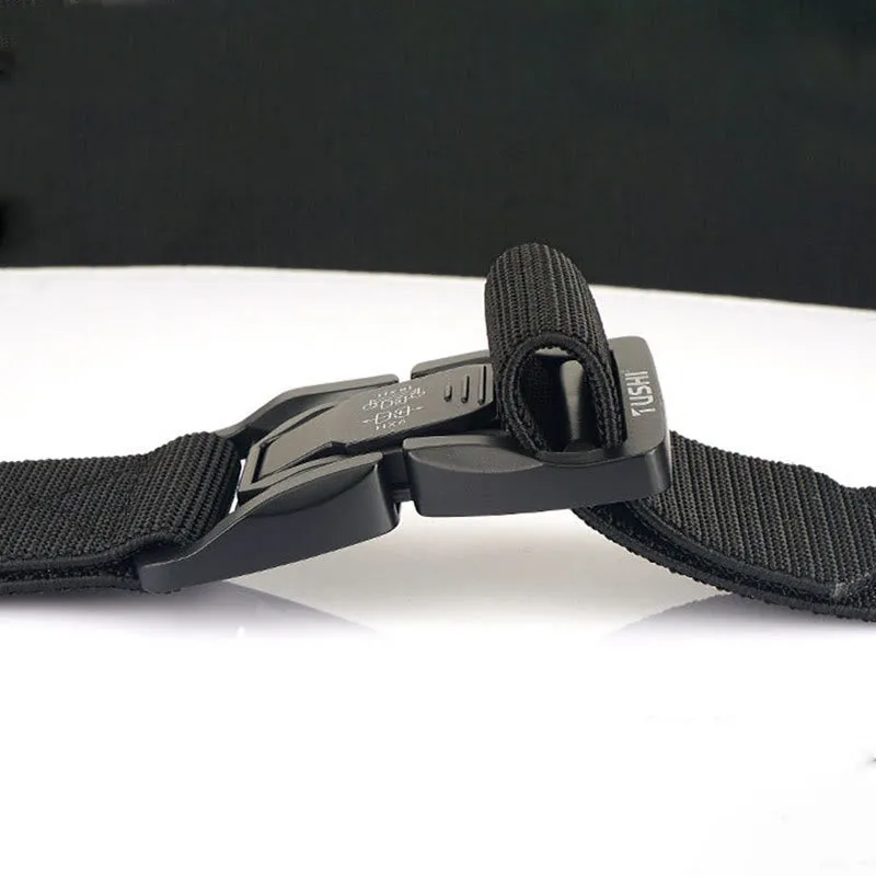 Men's Outdoor Tactical Belt Elastic Quick Release Waistband sold by FloralTrip product image thumbnail 4