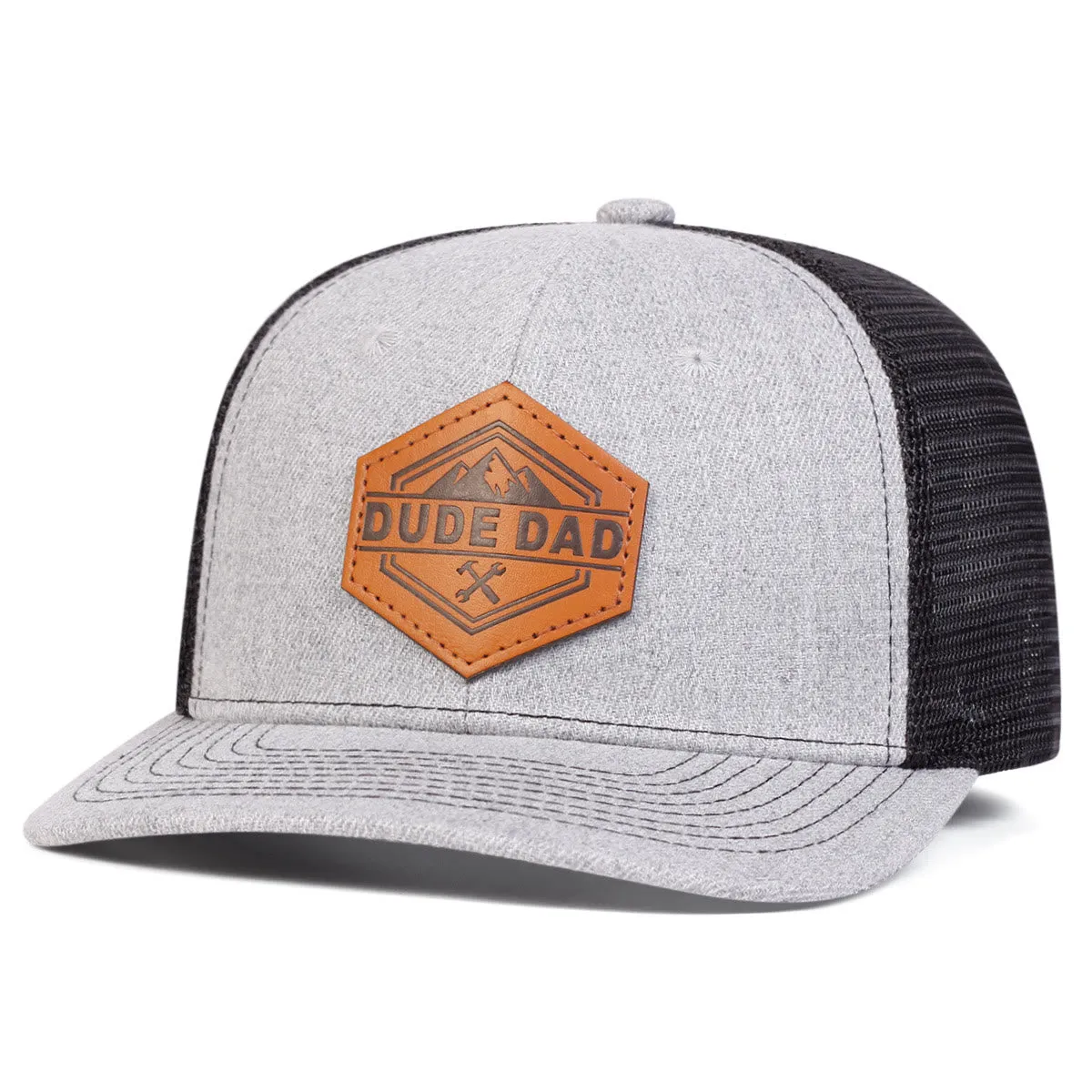 Men's Dude Dad Adjustable Outdoor Trucker Hat sold by FloralTrip product image thumbnail 5
