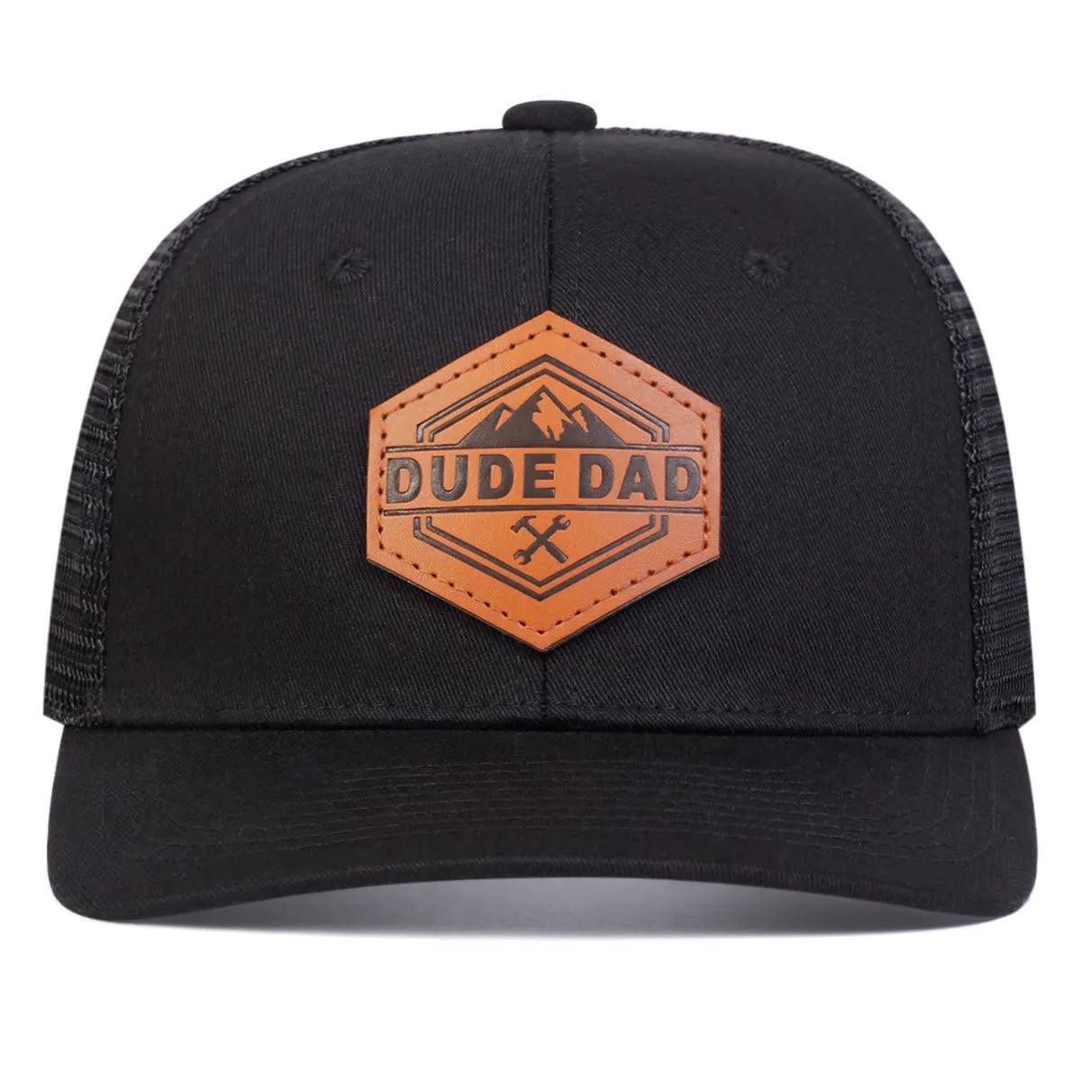 Men's Dude Dad Adjustable Outdoor Trucker Hat sold by FloralTrip product image thumbnail 3