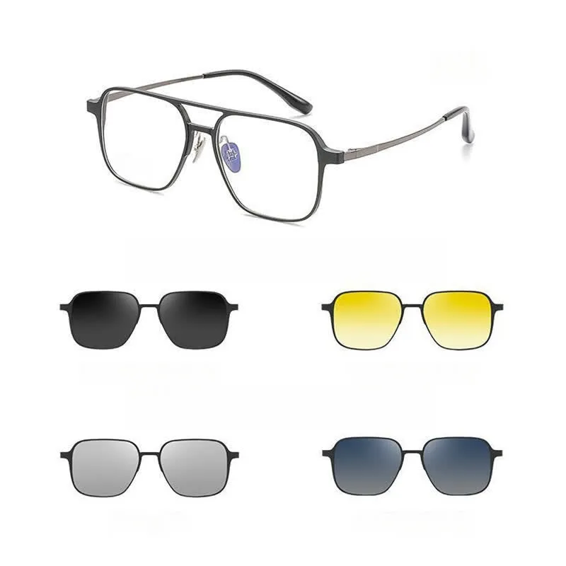 5Pcs Magnetic Polarized Lenses & Eyeglass Frames Sunglasses sold by FloralTrip product image thumbnail 2