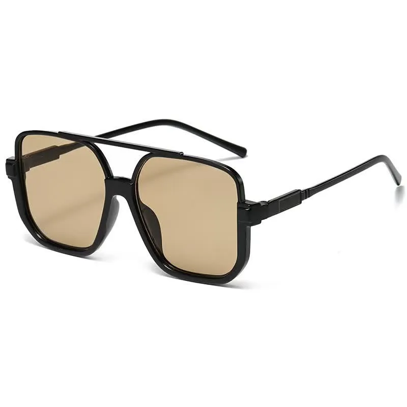 Oversized Square Frame Eyewear Sunshade Sunglasses sold by FloralTrip