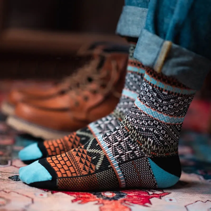 Clearance: Chic Double Colors Aesthetic Cozy Cotton Crew Socks sold by FloralTrip