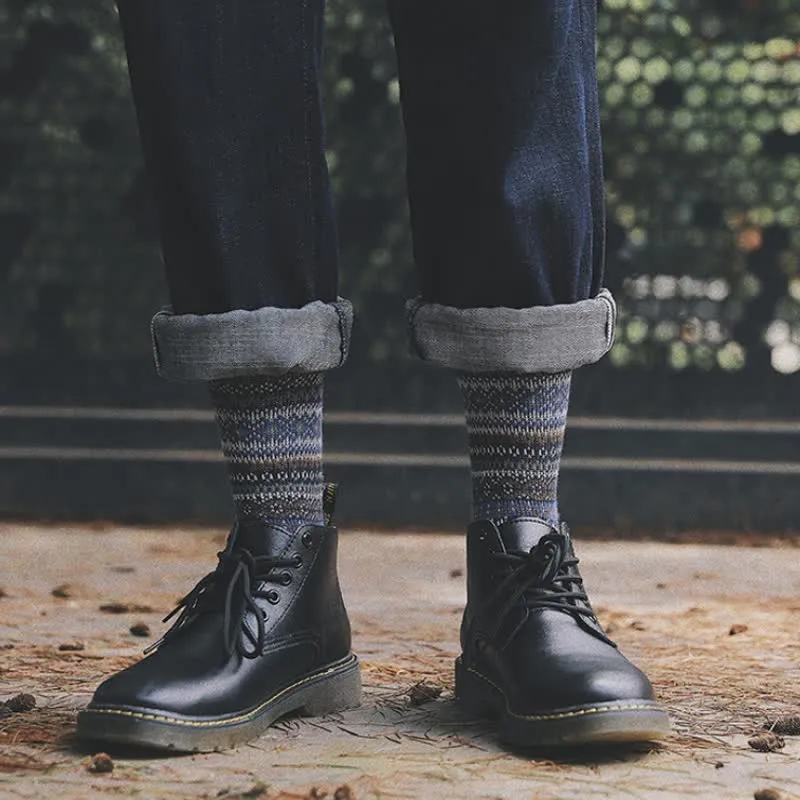 Clearance: Retro National Style Ethnic Striped Socks sold by FloralTrip product image thumbnail 4