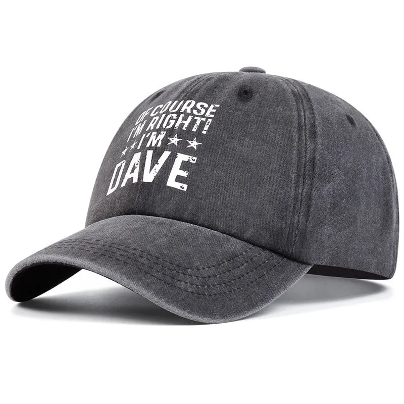 Of Course I'm Right Adjustable Baseball Cap sold by FloralTrip product image thumbnail 2