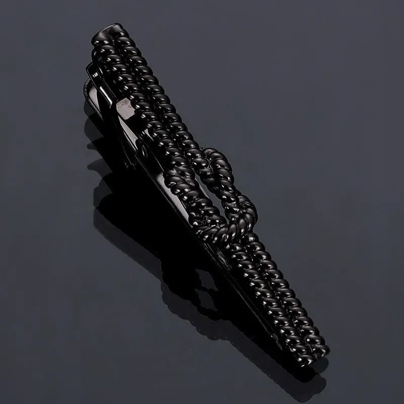 Twist Pattern Tie Clip For Daily Suit sold by FloralTrip product image thumbnail 2