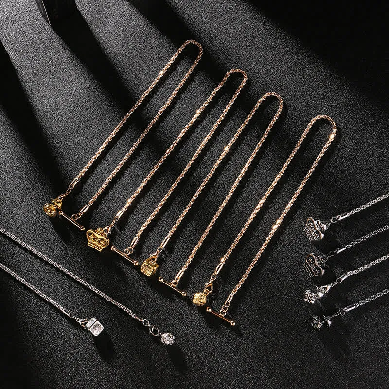 Men's Shirt Tuxedo Stud Lapel Chain Suit Brooch with Hanging Chain sold by FloralTrip product image thumbnail 5