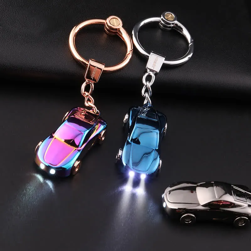Decorative LED Light Effect Car Shape Keychain sold by FloralTrip