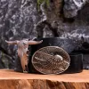 Angel Wing DIY Hidden Knife Belt Buckle Longhorn Bull Pendant Bundle Set sold by FloralTrip