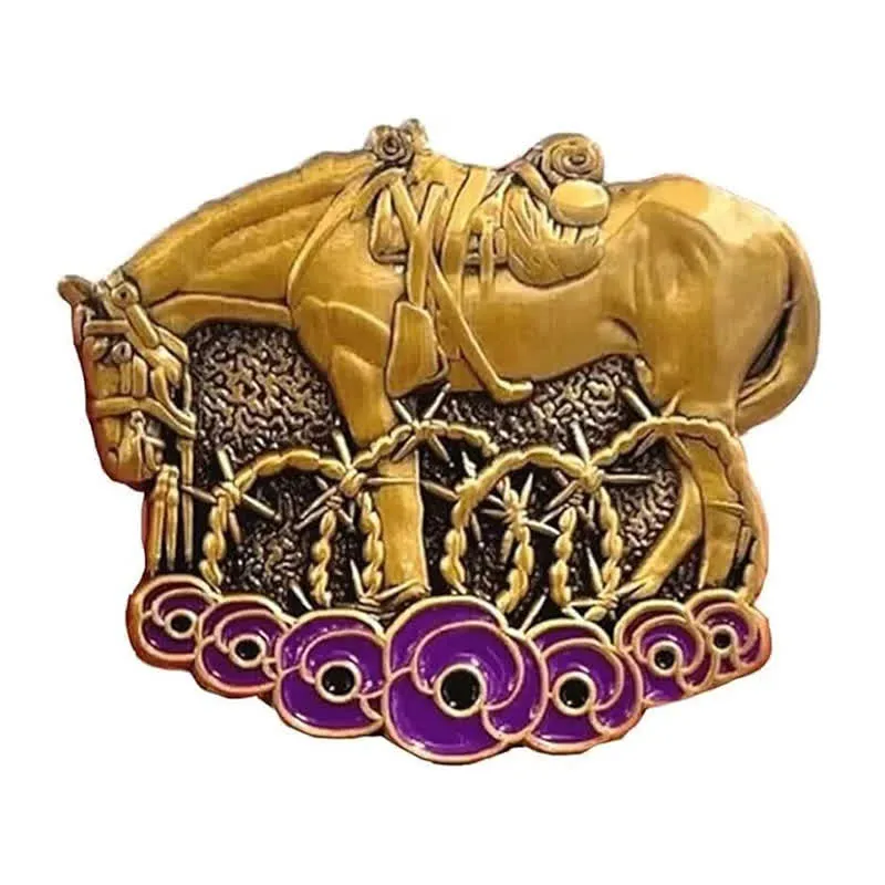 War Horse Remembered Purple Poppy Brooch sold by FloralTrip
