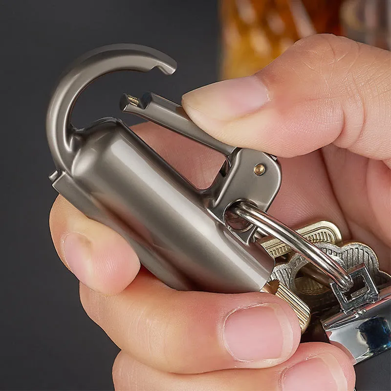 Windproof Portable Ten Thousand Matches Keychain Kerosene Lighter sold by FloralTrip product image thumbnail 5