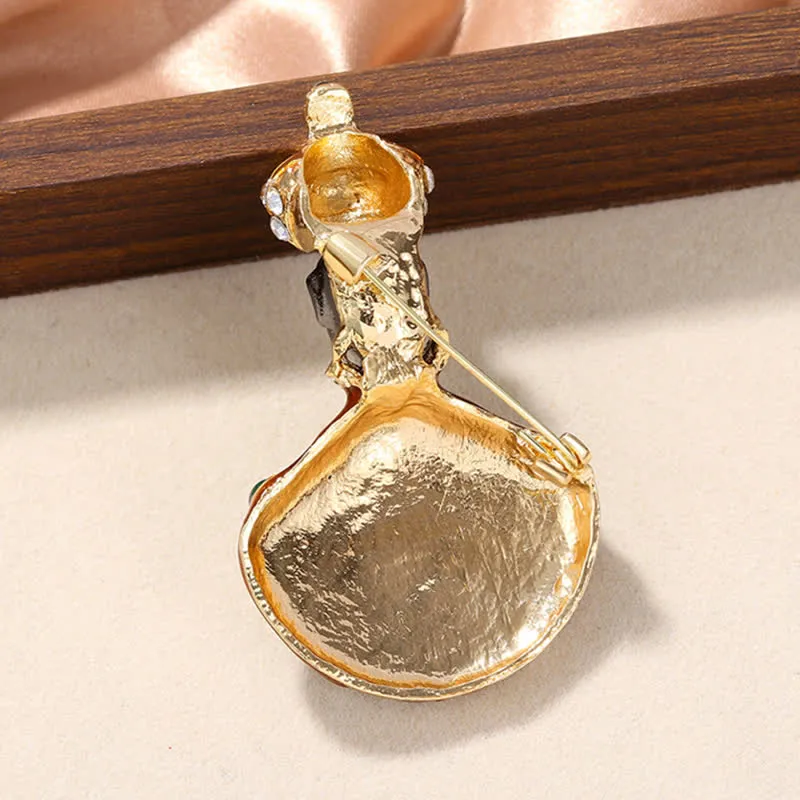 Unisex Medieval Large Unusual Genie Costume Brooch sold by FloralTrip product image thumbnail 4