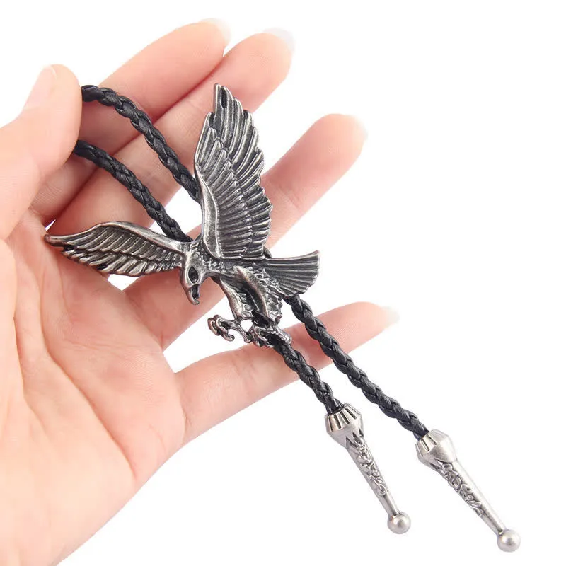 Clearance: Flying Eagle Animal Western Bolo Tie sold by FloralTrip product image thumbnail 2