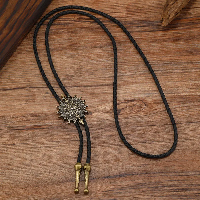 Clearance: Vintage Sunflower Arrow Design Bolo Tie sold by FloralTrip