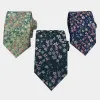 Men's Floral Flowers Spring Polyester Necktie sold by FloralTrip