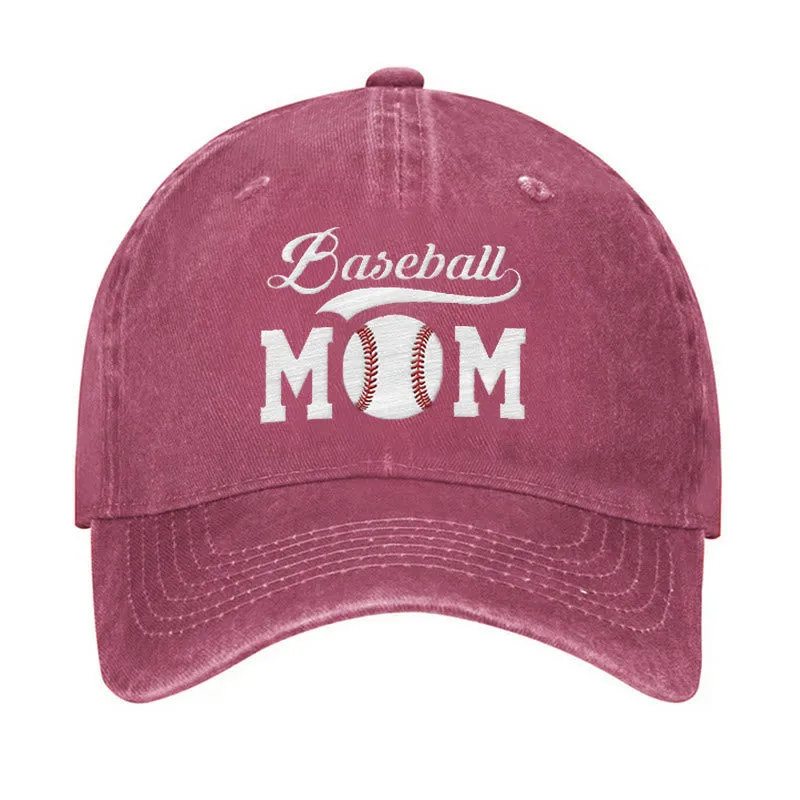 Sport Baseball Mom Adjustable Baseball Cap sold by FloralTrip