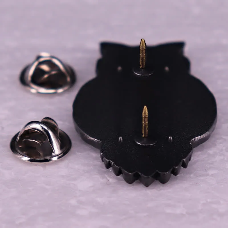 Owl Bird Talons Eyes Skull Skeleton Brooch sold by FloralTrip product image thumbnail 4