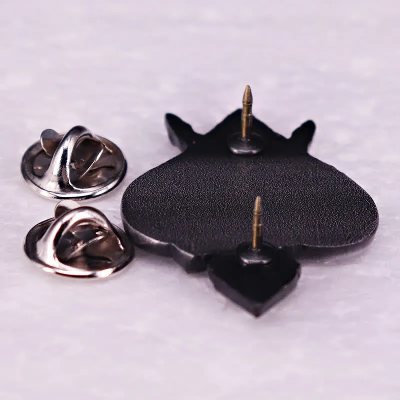 Ace Spades Skull Skeleton Devil Hand Horns Brooch sold by FloralTrip product image thumbnail 4