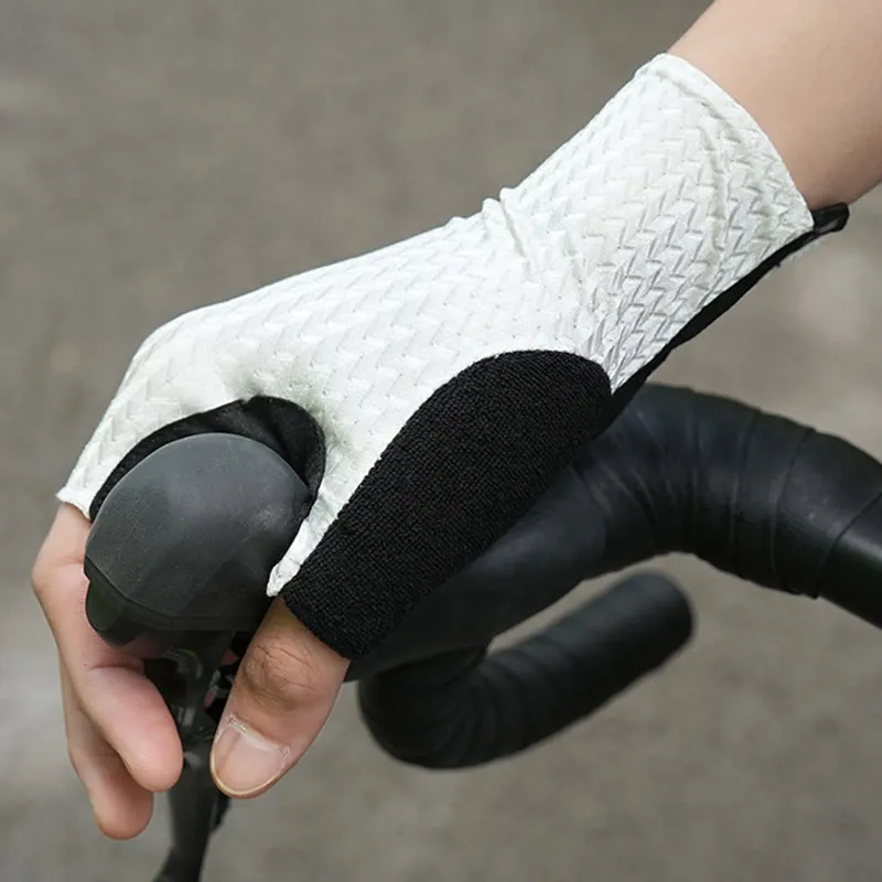 Outdoor Sports Anti-Slip Breathable Fingerless Gloves sold by FloralTrip product image thumbnail 4