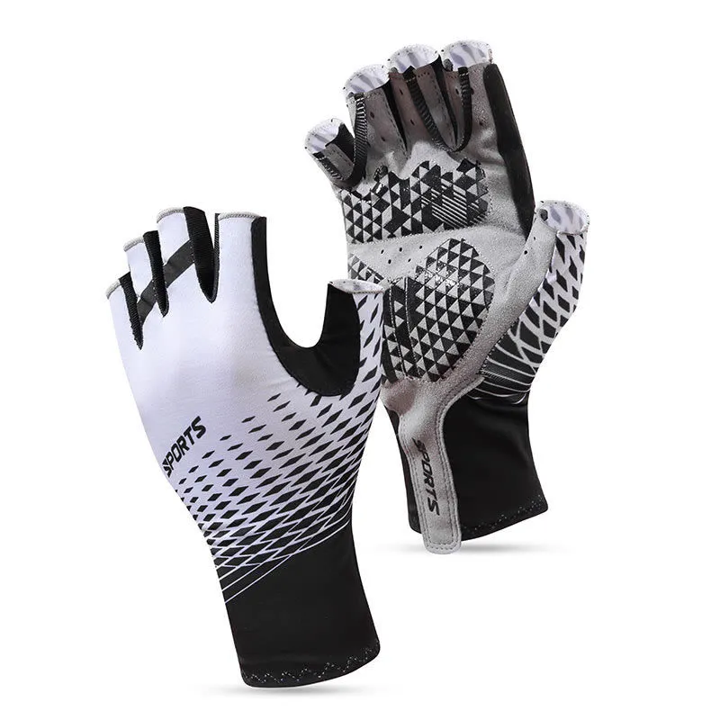 Sports Anti-Slip Breathable Fingerless Gloves sold by FloralTrip