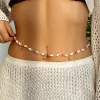 Women's Bohemian Beach Starfish Sea Shell Waist Chain sold by FloralTrip