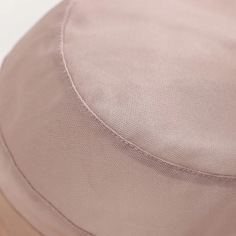 Women's Large Bow Knot Wide Brim Foldable Silk Sun Hat sold by FloralTrip product image thumbnail 5