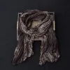 Women's Floral Color Patchwork Cotton Linen Thin Scarf sold by FloralTrip