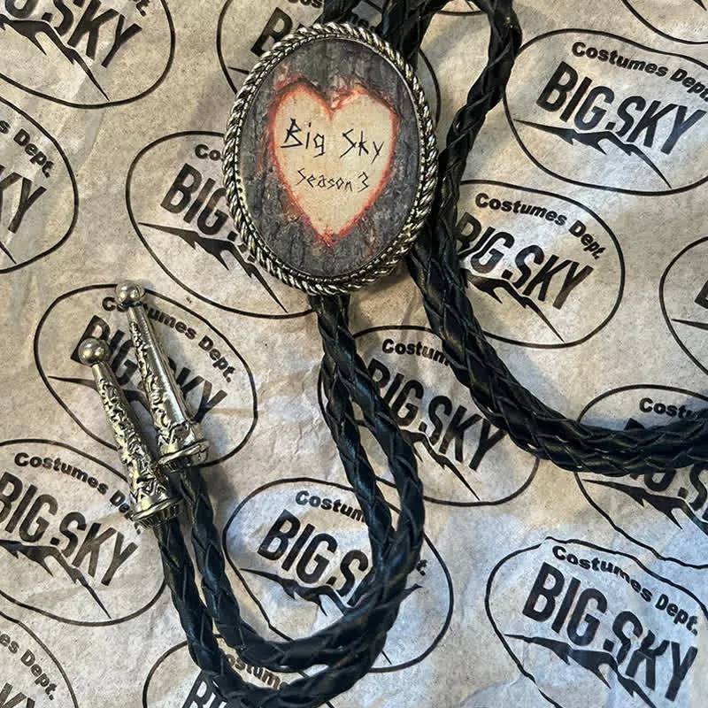 Funny Custom Photo Brown Leather Bolo Tie sold by FloralTrip product image thumbnail 5